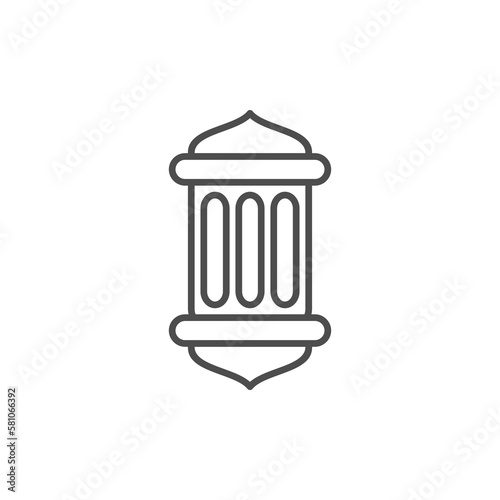 ramadan and eid mubarak muslim icon