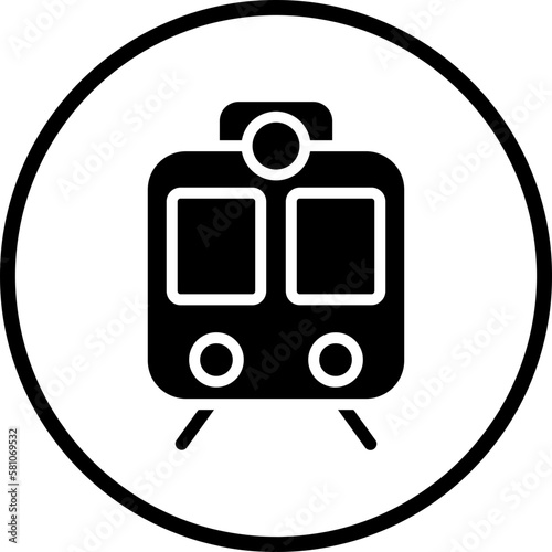 Vector Design Train Icon Style