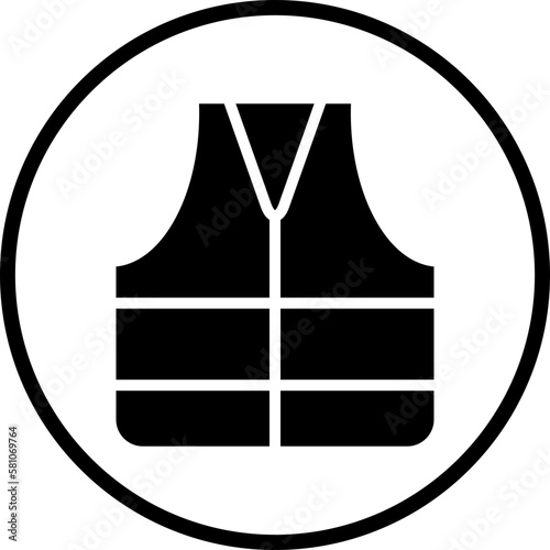 Vector Design Life Jacket Icon Style