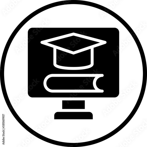 Vector Design E-learning Icon Style