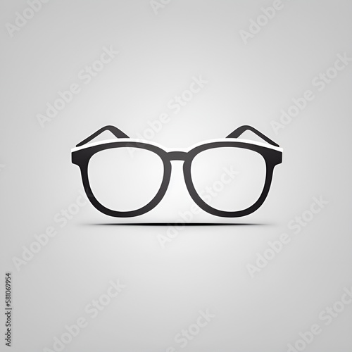 prescription eyewear logo, generative AI