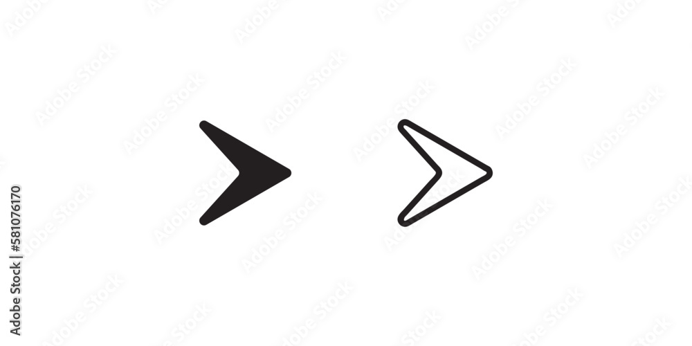 Black vector arrows, vector illustration collection of arrows vector icon. Black vector arrows, vector illustration collection of arrows vector icon.
