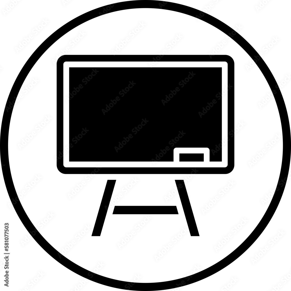 Vector Design Whiteboard Icon Style Vector Design Whiteboard Icon Style