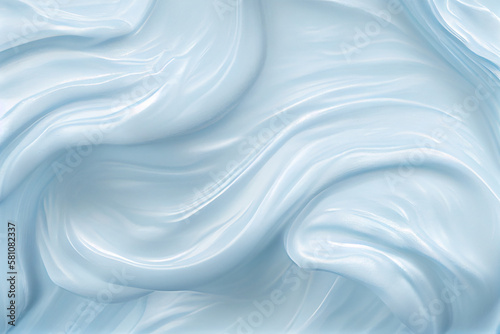 blue cream texture background. generative ai