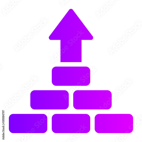 company gradient icon