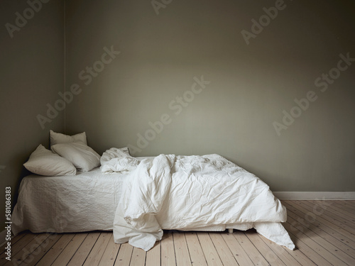 View of bed in bedroom