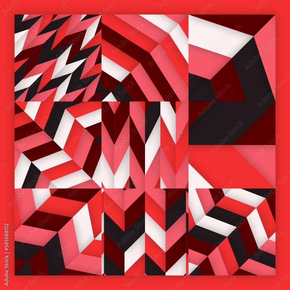Modern abstract cover, minimal covers design. Colorful geometric background. Colorful abstract geometric pattern design in isometric style Modern abstract cover, minimal covers design. Colorful geometric background. Colorful abstract geometric pattern design in isometric style