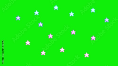 Wallpaper Mural Animated trailer of stars, space scene, green screen, perfect for celebrations, parties, templates, greeting cards, advertisements, posters, content, vlogs, etc. Torontodigital.ca