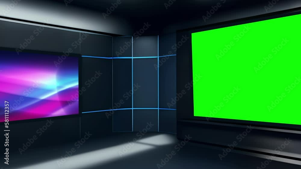 Interactive 3D Virtual Set for Tailored Presentations and Engaging Broadcasts