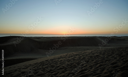 The Maspalomas Dune  Gran Canaria  Spain