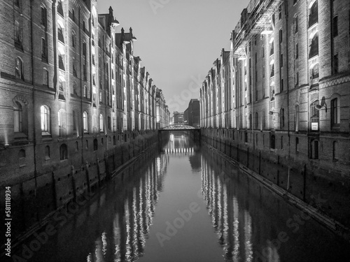 Speicherstadt in Hamburg