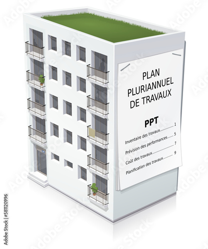 Immeuble et plan pluriannuel de travaux (PPT)