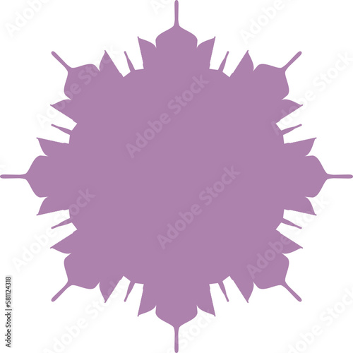 Abstract shape geometric element, vector illustration.