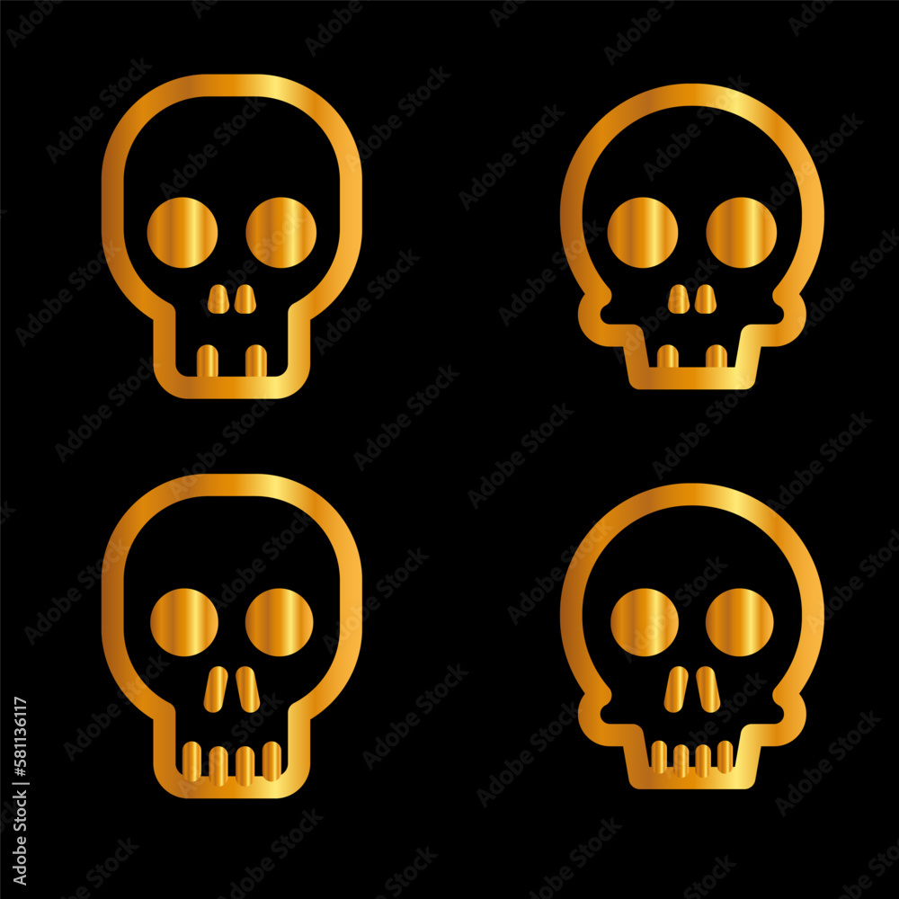 Skulls and crossbones. Skulls with cross icon collection isolated on white background. Death logo, symbol, sign. pirate symbol. Vector graphic. Skulls and crossbones. Skulls with cross icon collection isolated on white background. Death logo, symbol, sign. pirate symbol. Vector graphic.