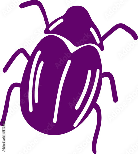 Purple bug photo