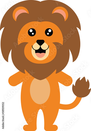 Lion  Vector Illustration