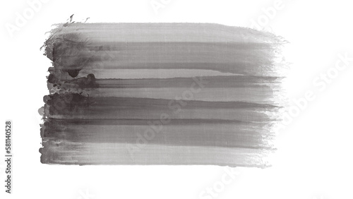 Black watercolor background. Watercolor background concept. PNG