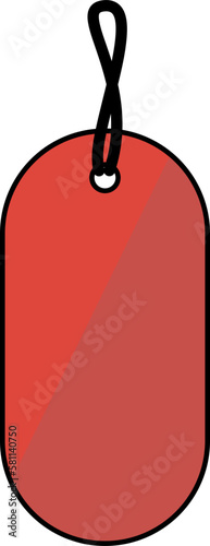 Cute Label Nametag Banner