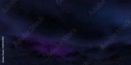 Night sky with stars and space dust in the universe  Vector design