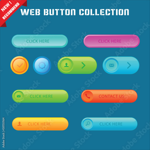 cta web button collection	