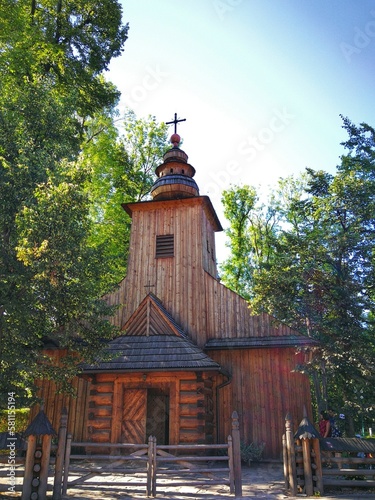 old wooden church in Zakopane, Poland