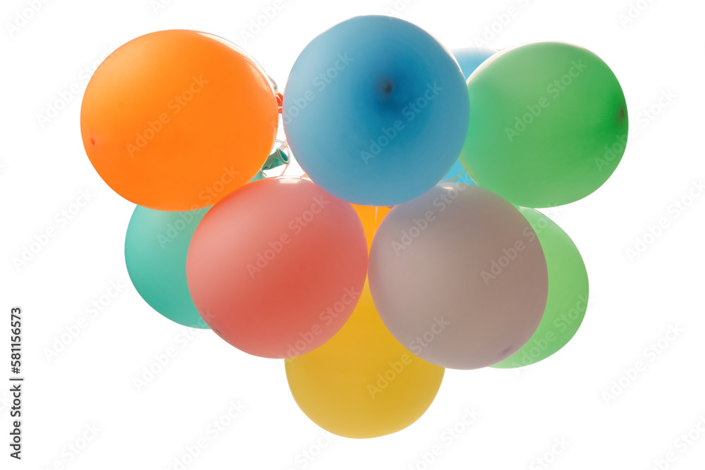 A Ballon isolated on a white background. A Ballon isolated on a white background.