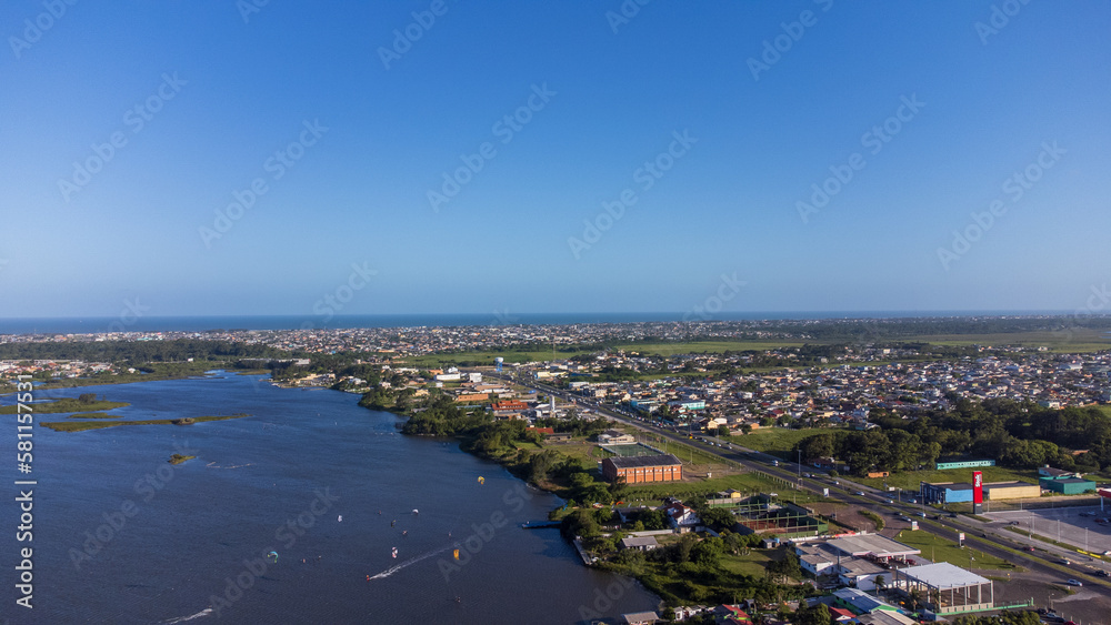 view of the coast of the country