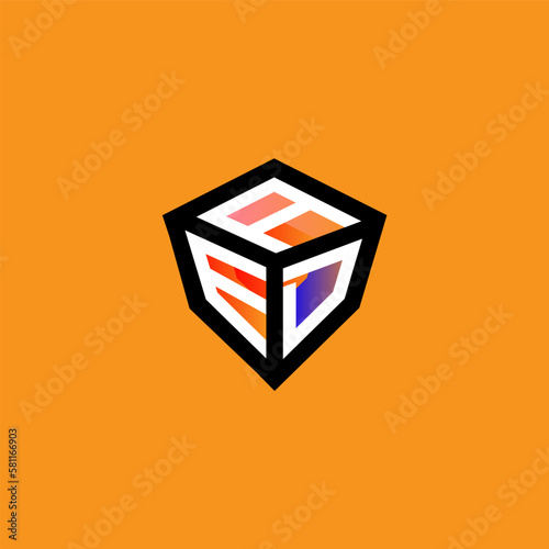 AED letter logo abstract creative design. AED unique design	