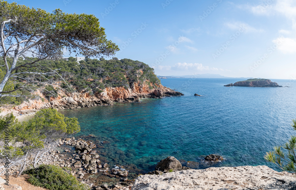 Stunning Mediterranean Seascape in the South of France Stunning Mediterranean Seascape in the South of France