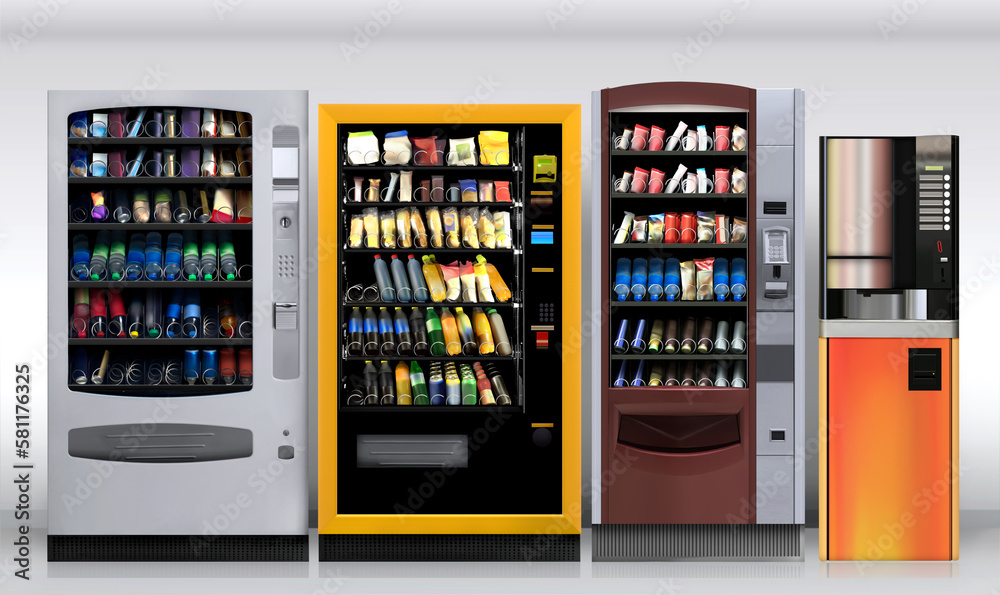 Vending machines

Vending machines Mockup is suitable placing new graphic design labels on packagings, new packaging solutions in machines. also can help vendors to promote Vending company