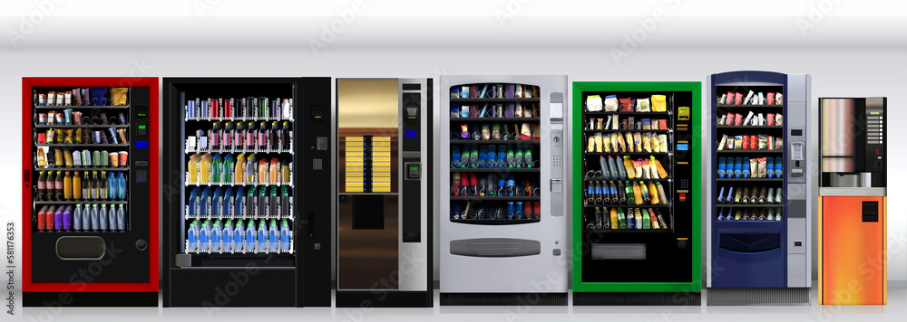 Vending machines
Vending machines Mockup is suitable placing new graphic design labels on packagings, new packaging solutions in machines. also can help vendors to promote Vending company Vending machines
Vending machines Mockup is suitable placing new graphic design labels on packagings, new packaging solutions in machines. also can help vendors to promote Vending company