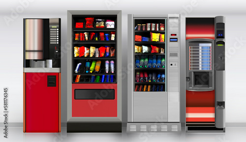 Vending machines

Vending machines Mockup is suitable placing new graphic design labels on packagings, new packaging solutions in machines. also can help vendors to promote Vending company