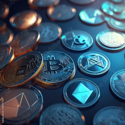 Bitcoin blockchain crypto currency digital money exchange Technology	