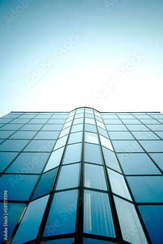 windows pattern of  a modern building 