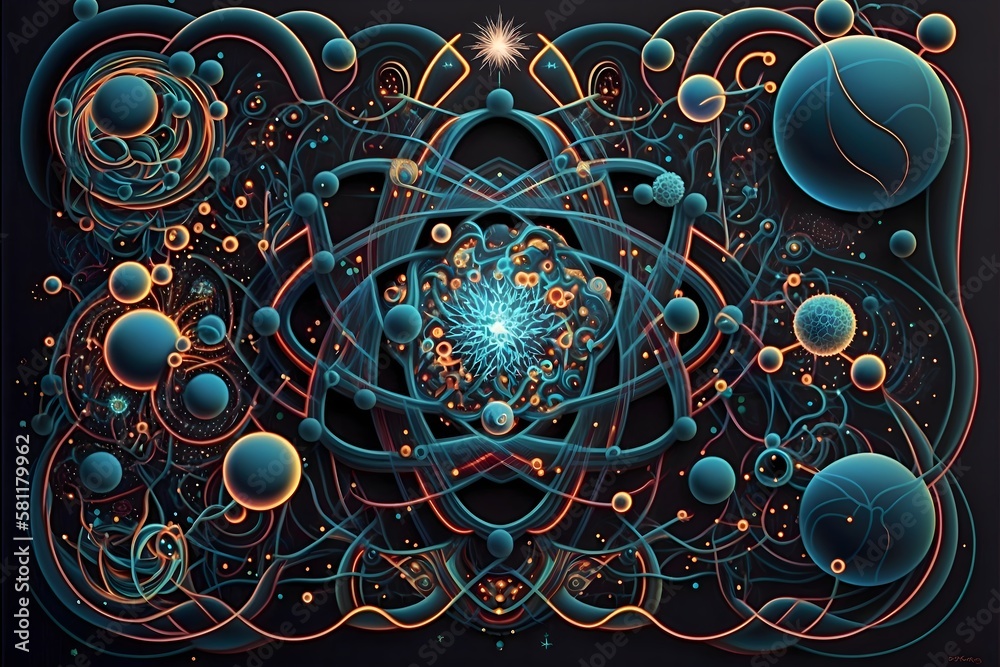 background with space background with space