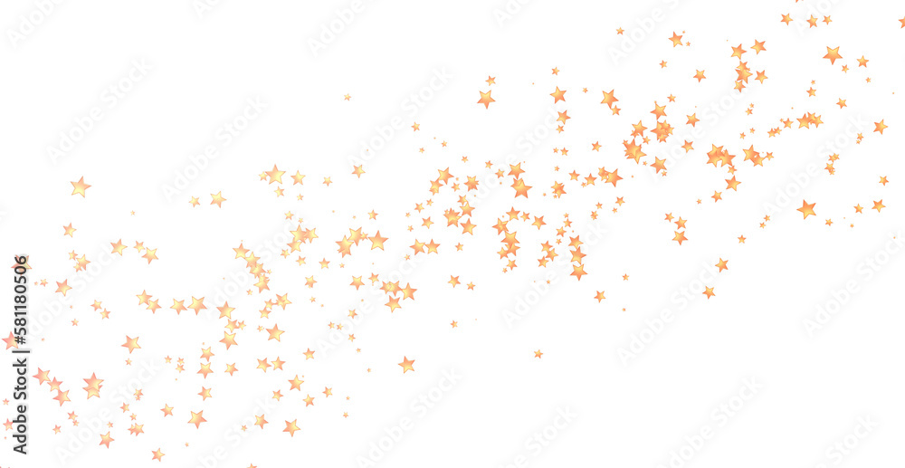 Glossy 3D Christmas star icon. Design element for holidays.