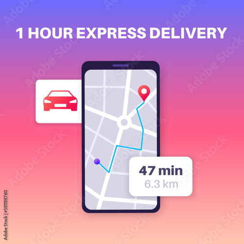 Fast delivery service