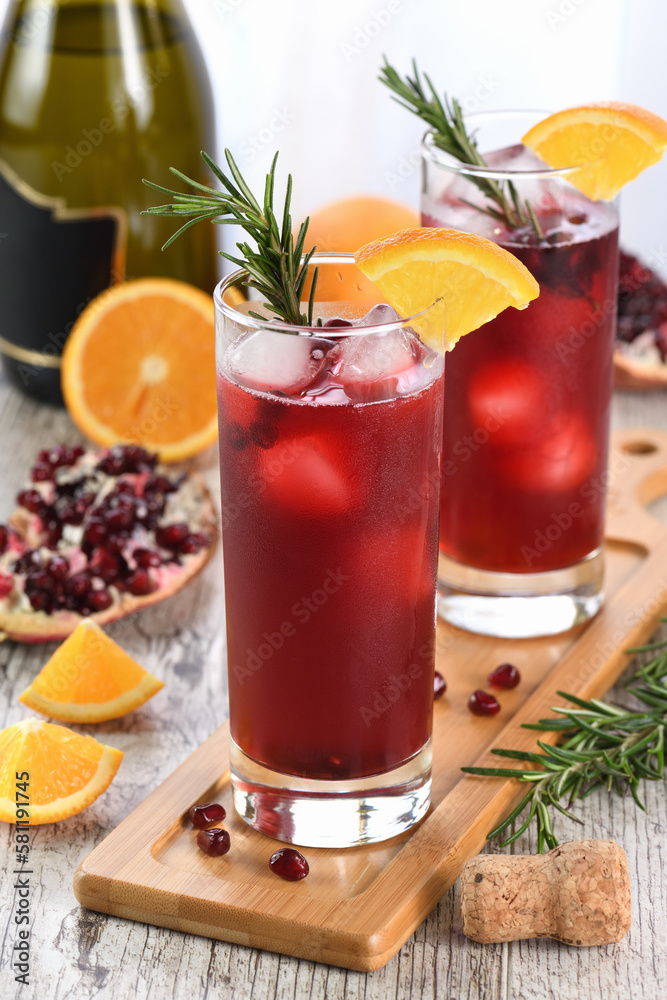 Pomegranate orange punch Pomegranate orange punch