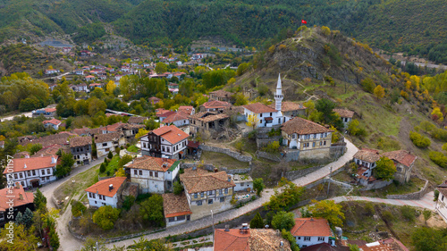 The Village of Tarakli, at Sakarya Turkey, Famous with Traditional and Historic Turkish Houses