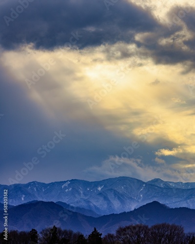 clouds over the mountains © 典成 遠山