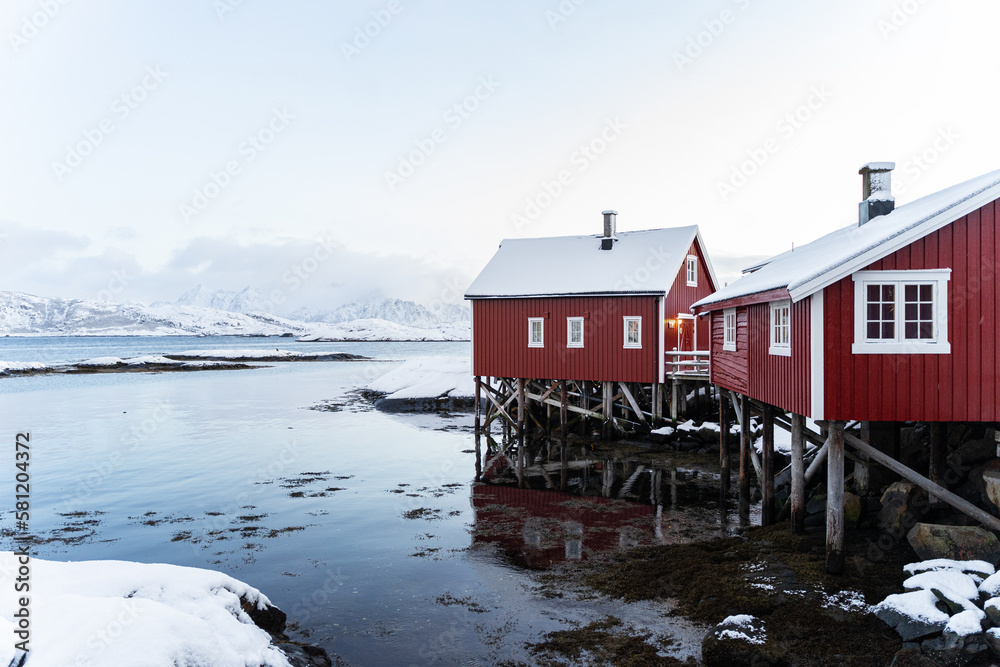 The quiet of the Red Rorbu The quiet of the Red Rorbu