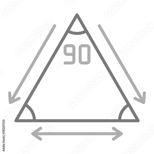 Vertex Greyscale Line Icon