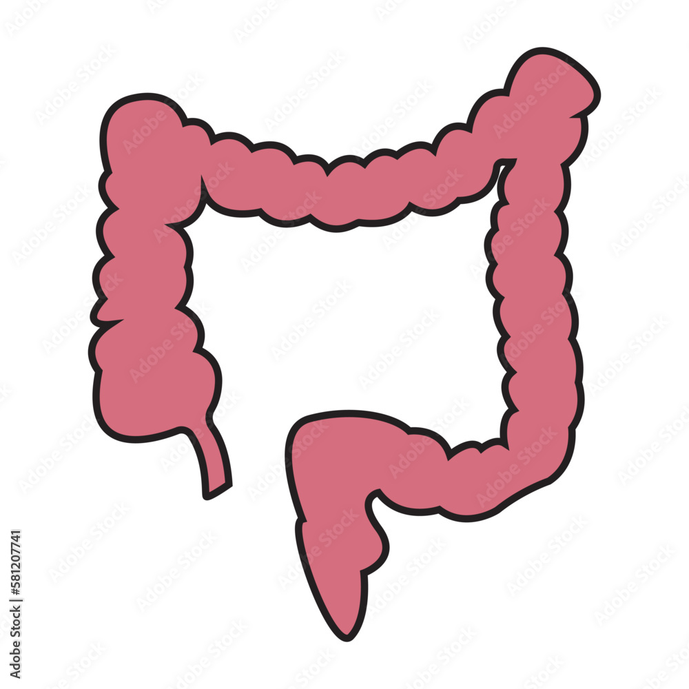intestine simple icon intestine simple icon