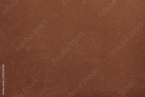 Genuine, natural, artificial orange leather texture background. Luxury material for header, banner, backdrop, wallpaper, clothes, furniture and interior design. ecological friendly leatherette.
