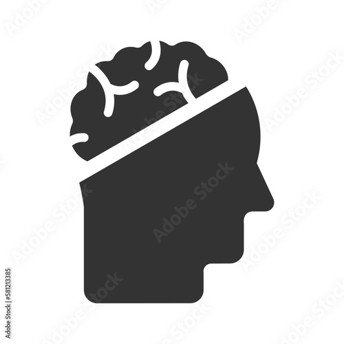 Neurology brain icon