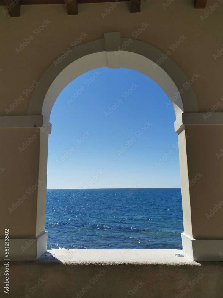 window in the sea