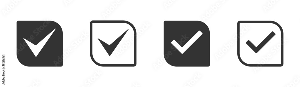 Mark vector icon isolated on white background Mark vector icon isolated on white background