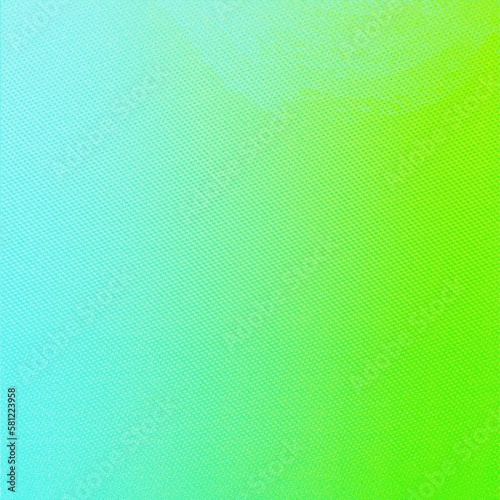 Blue and green square background. Gentle classic design Usable for social media, story, banner, Ads, poster, celebration, event, template and online web ads