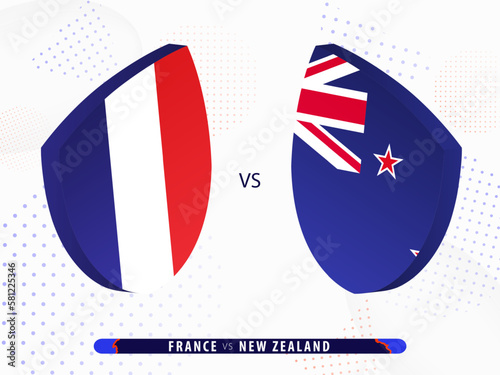 France vs New Zealand rugby match, international rugby competition 2023.