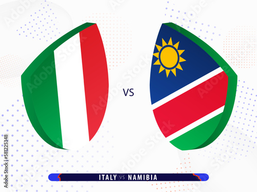 Italy vs Namibia rugby match, international rugby competition 2023.